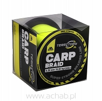 PLECIONKA - TERRITORY CARP BRAID - 0.16mm/12.50kg/1200m - FLUO ŻÓŁTY - op.1szp.