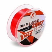 Żyłka Fishing Ferrari Take Long Cast Hi-Viz Red & Yellow Fluo 300m