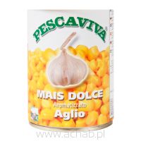 Kukurydza Pescaviva Czosnek w puszce 340g