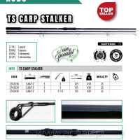 Wędka Stalker Carp 360cm / 3 LBS / 3-składy