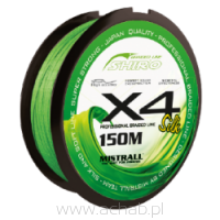 Shiro Silk Braided Line X4 - Green 150M